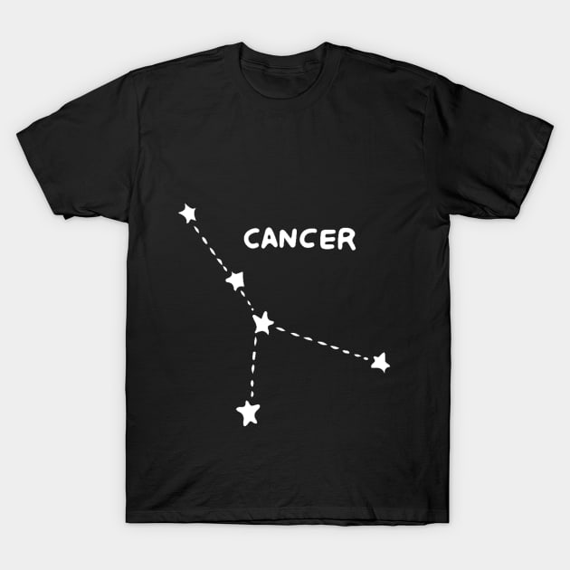 Zodiac Sign - Cancer T-Shirt by Uwaki